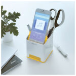 Čaša za olovke pvc četvrtasta Wow Leitz 53631016 bijela/žuta - Slika 3