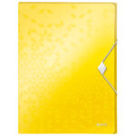 Mapa s gumicom hrbat-30 mm A4 pp Wow Leitz 46290116 žuta - Slika 3