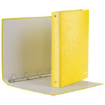 Mapa uložna 4ringa-fi30 mm/hrbat-40 mm A4 Wow Leitz 42440116 metalik žuta!! - Slika 2