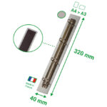 Nosač magnetni 4ringa-fi30 mm za uložne fascikle Tarifold(Djois) 181110 - Slika 6