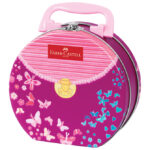 Flomaster školski  33boje u metalnoj kutiji Connector Torbica Faber-Castell 155537 - Slika 2