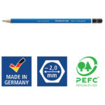 Olovka grafitna 3H Mars Lumograph Staedtler 100-3H!! - Slika 3