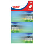 Etikete školske papir nogomet Herlitz 50034307 blister