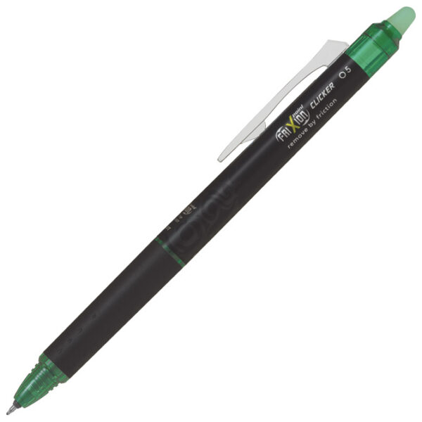 Roler gel 0,5 mm Frixion point clicker piši-briši Pilot BLRT-FRP5-G zeleni