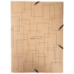 Fascikl klapa s gumicom karton reciklirani A4 Eterneco Exacompta 55847E sortirano!! - Slika 2