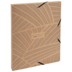 Mapa s gumicom hrbat-25 mm A4 karton reciklirani 600g Eterneco Exacompta 59247E sortirano - Slika 3