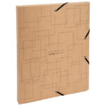 Mapa s gumicom hrbat-25 mm A4 karton reciklirani 600g Eterneco Exacompta 59247E sortirano - Slika 4