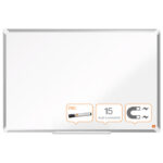 Ploča magnetna  90x60 cm aluminijski okvir Premium Plus Steel Nobo 1915155 bijela - Slika 5