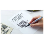 Marker akrilni 1-2 mm Edding 5300901 crni - Slika 4