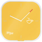 Sat zidni 30x30 cm Cosy Leitz 90170019 žuti - Slika 3