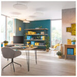 Sat zidni 30x30 cm Cosy Leitz 90170019 žuti - Slika 4