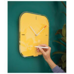 Sat zidni 30x30 cm Cosy Leitz 90170019 žuti - Slika 5