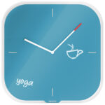 Sat zidni 30x30 cm Cosy Leitz 90170061 plavi - Slika 3