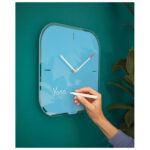 Sat zidni 30x30 cm Cosy Leitz 90170061 plavi - Slika 5