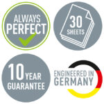 Bušač 2 rupe do  30 listova Cosy Leitz 50040019 žuti blister - Slika 6