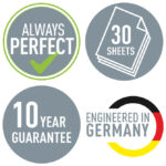 Bušač 2 rupe do  30 listova Cosy Leitz 50040061 plavi blister - Slika 6