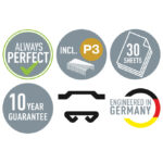 Stroj za spajanje do  30 listova stolni Cosy Leitz 55670019 žuti/bijeli - Slika 8