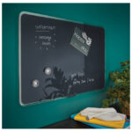 Ploča magnetna  60x40 cm staklena Cosy Leitz 70420089 tamnosiva!! - Slika 5