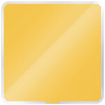 Ploča magnetna  45x45 cm staklena Cosy Leitz 70440019 žuta!!