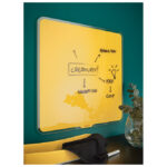 Ploča magnetna  45x45 cm staklena Cosy Leitz 70440019 žuta!! - Slika 5