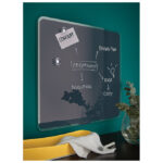 Ploča magnetna  45x45 cm staklena Cosy Leitz 70440089 tamnosiva!! - Slika 3