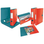 Registrator A4 široki samostojeći 180° Active Urban Chic Leitz 11160020 crveni!! - Slika 4