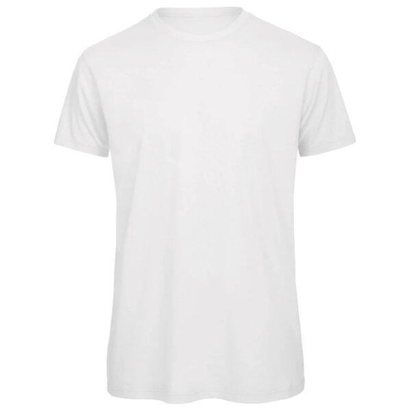 Majica kratki rukavi B&C Inspire Slub T/men bijela XL!!