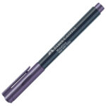 Marker permanentni 1-2 mm Metallic Faber-Castell 160736 metalik ljubičasti!! - Slika 2