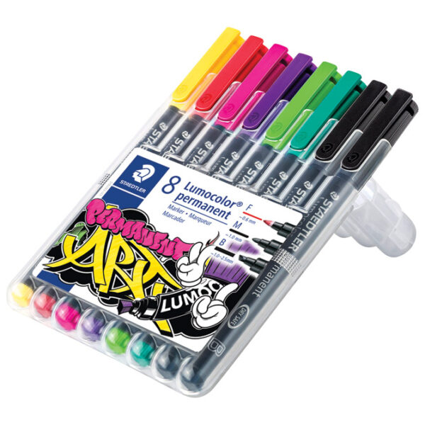 Marker permanentni pk8 Lumocolor Staedtler 31-S WP8 sortirano!!