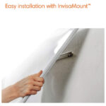 Ploča magnetna 180x 90 cm aluminijski okvir Impression ProSteel Nobo 1915405 bijela!! - Slika 5