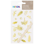 Naljepnice ukrasne Grančice Heyda 20-37809 44 zlatne blister