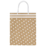 Vrećice ukrasne 30x40x12 cm bijele točke Rex-Saul Sadoch SDE41-053D!!