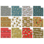 Papir ukrasni rola 70x200 cm Raso Prestigio novogodišnji Rex-Saul Sadoch R33J1NAR