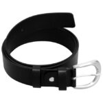 Remen ženski širina 3,4 cm Jeans Ranieri 8063 crni