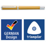 Nalivpero Triplus (F) Staedtler 474 F11-3 zlatno!! - Slika 6