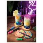 Marker permanentni 1-2 mm Neon Faber-Castell 160851 plavi!! - Slika 4