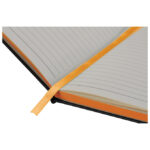 Notes A5 crte 80L šamoa s gumicom Cuxhaven crno/narančasti - Slika 3