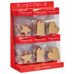 Privjesnice pk4 Rex-Saul Sadoch 70ESPO72G2 smeđa (sortirani motivi) blister!!