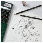 Olovka grafitna 12B Pitt graphite matt Faber-Castell 115212 - Slika 2