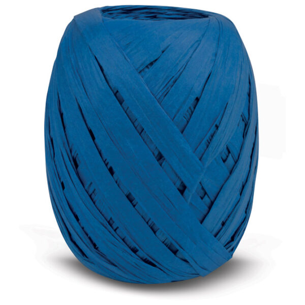Vrpca ukrasna 10 mmx30m rafija Prasent 437-614 plava