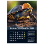 Kalendar "Kućni ljubimci 2026" 13 listova, spirala - Slika 13