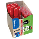 Set marker za bijelu ploču 2,3 mm V Board Master Begreen pk10 Pilot + refili (5+5 gratis) crveni - Slika 2