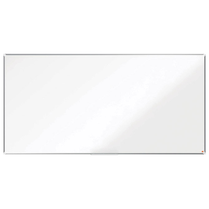 000048272 Ploča magnetna 240x120 cm aluminijski okvir Premium Plus Steel Nobo 1915151 bijela - Slika 1