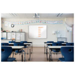 Ploča magnetna 240x120 cm aluminijski okvir Premium Plus Steel Nobo 1915151 bijela - Slika 8