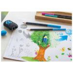 Olovka grafitna HB Grip 2001 Two Tone u čaši pk144 Faber-Castell 517020 sortirano - Slika 7