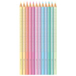Boje drvene  12boja metalna kutija Sparkle pastel Faber-Castell 201910 - Slika 9