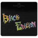 Boje drvene  24boje metalna kutija Black Edition Faber-Castell 116425 - Slika 9
