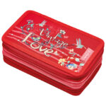 Pernica puna 3zipa Vintage Love Herlitz 50038763!!