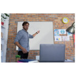 Ploča magnetna 180x 90 cm aluminijski okvir Essence Steel Nobo 1915450 bijela - Slika 6