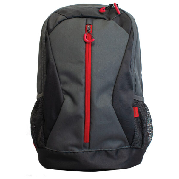 Ruksak školski The One Connect tamnosivi-crveni!!